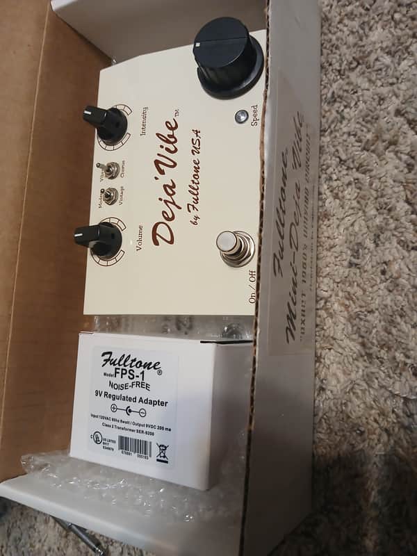 Fulltone Mini-Deja Vibe 2013 - White image 1