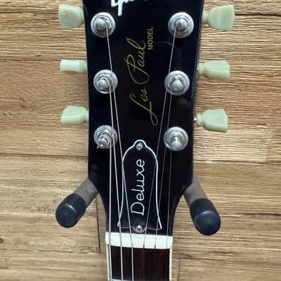 Gibson Les Paul Deluxe Guitar 30th Anniversary 2001 - Wine Red Flame Top w/Mods + OHSC image 8