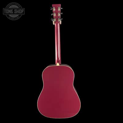 Martin Custom Shop Slope Shoulder Dread Spruce/Mahogany Burgundy w/case 2894733 image 9