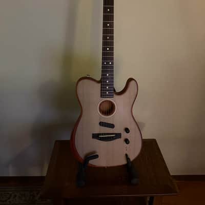 Immagine Fender American Acoustasonic Telecaster 2019 - 2020 - Sonic Gray - 8