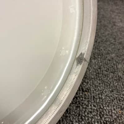 NOS Aquarian 8" Focus X Power Dot Coated White Drum Head TCFXPD8 image 10