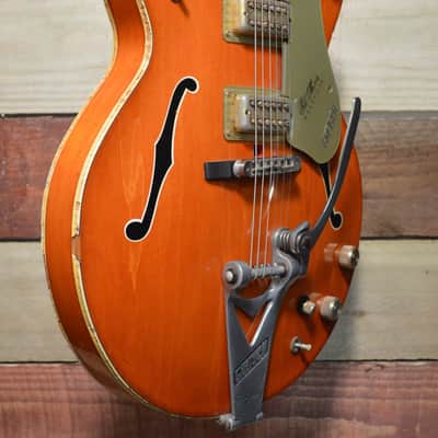 Gretsch G6120DC Chet Atkins Nashville Double Cutaway Orange Stain 1964/1965 image 2