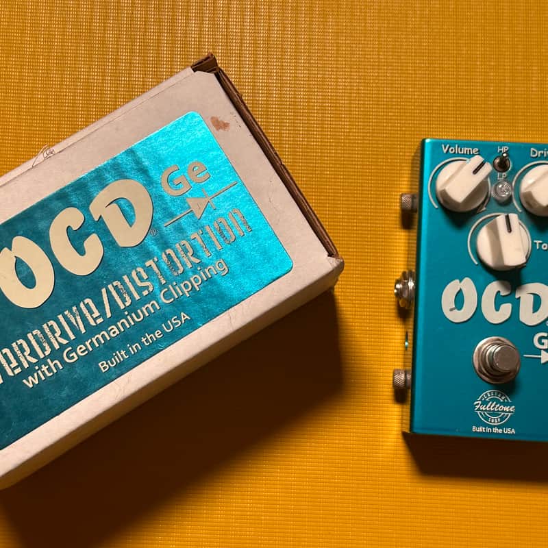 2019 Fulltone Custom Shop OCD-GE Germanium Overdrive Tahitian …