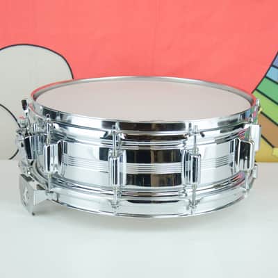 Used 80's Rogers Big R Dynasonic Snare Drum - 5x14" COB image 6