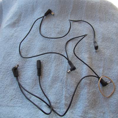 Daisy Chain Power Cable Powers 5 Effects Pedals Excellent Used Condition Daisy Chain Effects Pedal Cable image 1