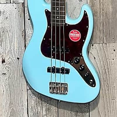 New Squier Classic Vibe '60s Jazz Bass, Daphne Blue, Fastest Shipping in the West, Support Small Business & Buy Here ! image 2
