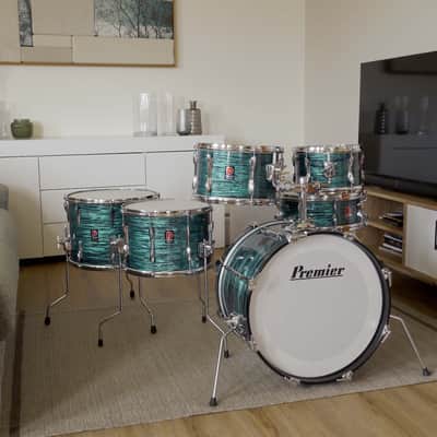 Premier Elite anni '70 - Greenish Blue Wood Grain image 5
