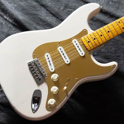 Fender Japan ST-54 Stratocaster Olympic 1990-1991 - White - VERY GOOD condition image 5