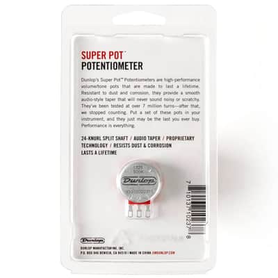 Dunlop DSP500K Super Pot 500K Split Shaft Potentiometer image 4