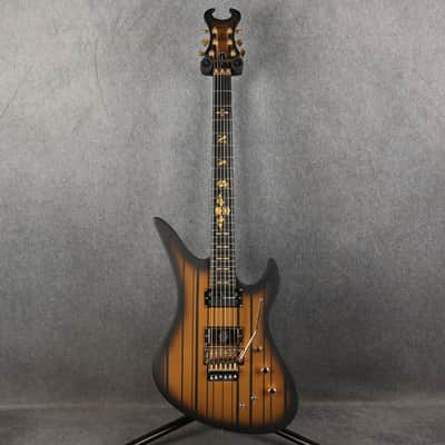 Schecter Diamond Series Synyster Gates Custom S - Satin Gold Burst - 2nd Hand image 2
