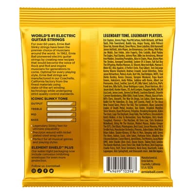 Ernie Ball 2216 Nickel Wound Skinny Top Beefy Bottom Slinky 10-54 image 4