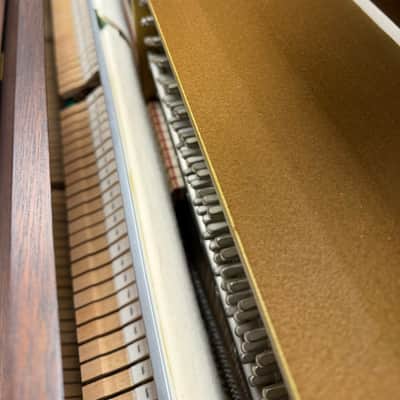 Yamaha E110N Upright Piano c1996-1998 - Mahogany Bild 3