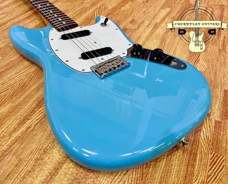 ✨2024✨ Fender Player II Mustang~ Aquatone Blue Electric Guitar~ Mexican MIM! image 1