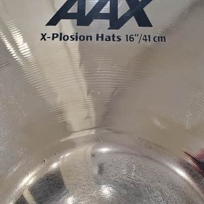 Sabian 16" AAX X-Plosion Hi-Hat Cymbals (Pair) (Uber-Rare & Near Mint!) image 5