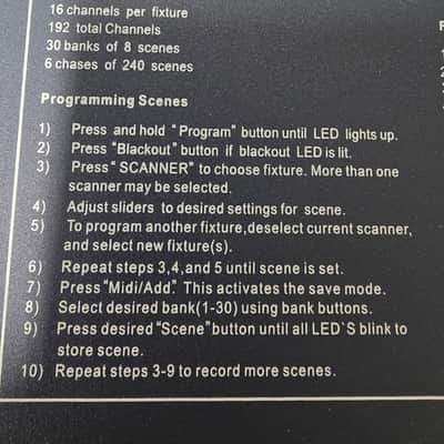 Chauvet Obey 70 Universal DMX Light Controller 2010s - Black image 6