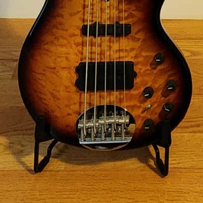 Lakland Skyline 55-60 (Joe Osborn) 5 String Jazz Bass, Natural Ash
