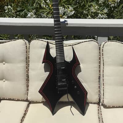 B.C. Rich WMD WARBEAST Neckthru 2007 - Korean MINT! Black/Red image 5