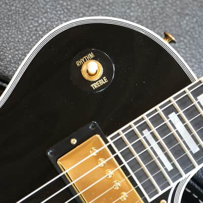 2025 Gibson Les Paul Custom Electric Guitar Black Ebony + COA OHSC image 4