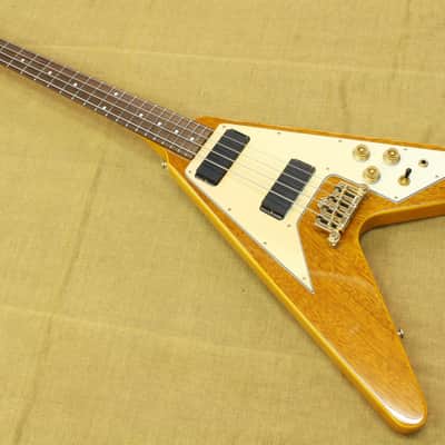 Epiphone Flying V Bass Korina | Reverb
