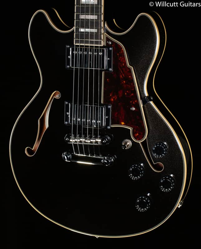 D'Angelico Premier Mini DC - Black Flake (550) image 1