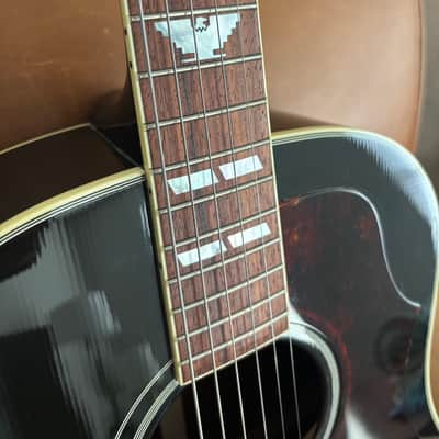 Gibson Kris Kristofferson Southern Jumbo Vintage Sunburst Signed Label image 11