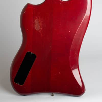Guild Jet Star Solid Body Electric Bass Guitar (1966), ser. #SD-240, original gig bag case. image 4
