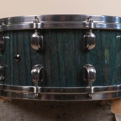Tama Starclassic 6.5x14 Performer B/B Midnight Blue Tigerwood Snare Drum image 6