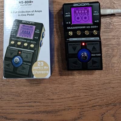 Zoom MS-80IR+ MultiStomp 2024 - Present - Black image 2