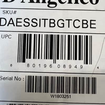 D'Angelico Excel SS Electric Guitar #DAESSITBGTCBE Iced Tea Burst w/Case image 11