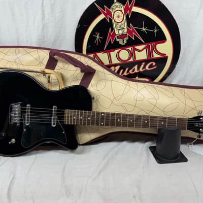 Danelectro '56 U2 Pro Guitar with Gig Bag Reissue - Black image 1
