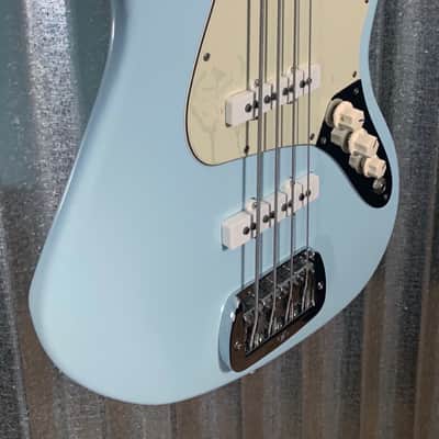 G&L Guitars USA JB 4 String Jazz Bass Fretless JB Sonic Blue & Case #3237 Used image 6