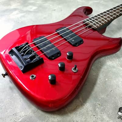 Westone Spectrum GT 4-String MIJ Electric Bass Guitar (1980s, Blood Red Metallic) image 16