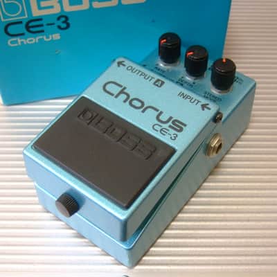 1983 Boss CE-3 Chorus (Black Label) w/ Original Box / MIJ Made in Japan image 1