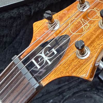 2012 PRS DGT Custom Color Blue Green Fade 10 Top Birds image 10