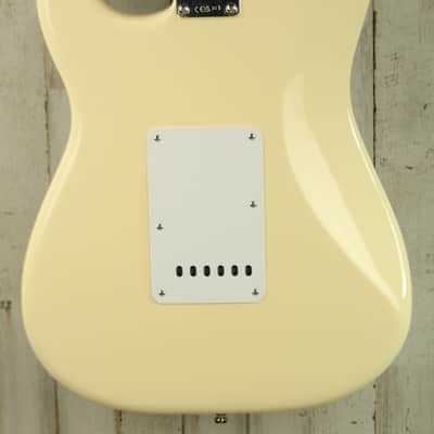 DEMO Fender Jimmie Vaughan Tex-Mex Strat - Olympic White (659) image 4