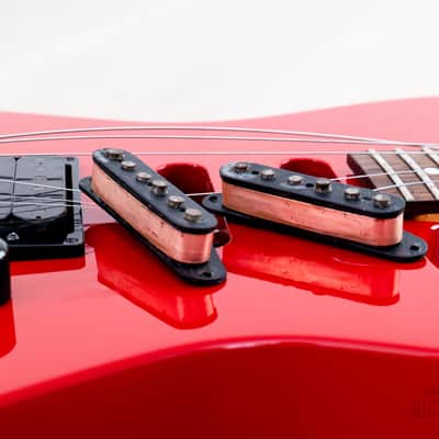 1990 Charvel by Jackson DK-065-SSH Vintage Superstrat Red w/ Floyd Rose, Model 3 Japan image 18