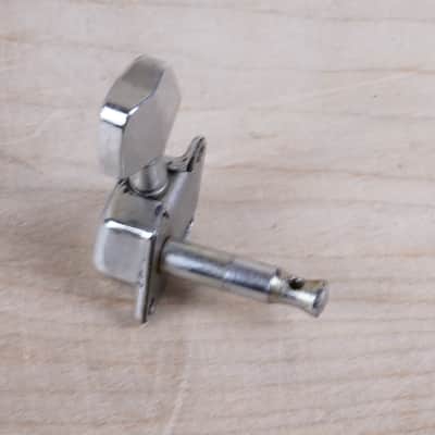 Greco Tuners from Super Sounds SE380 1979 1970s 1980s Chrome Set of 6 in Line with Bushings and Screws Vintage Japan MIJ image 4