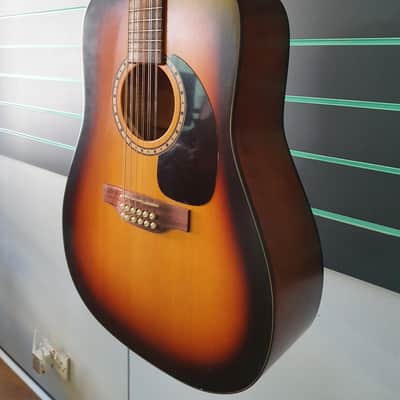 Simon & Patrick Songsmith 12 Sunburst Dreadnought 12 String Acoustic Guitar image 4