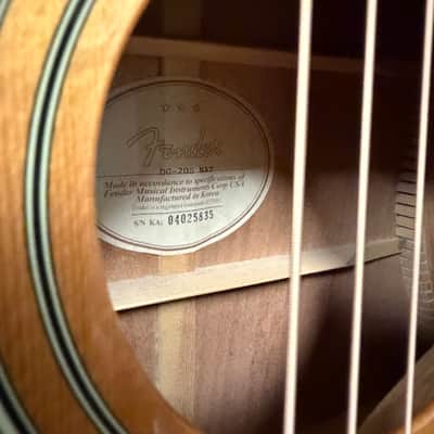 Fender DG-20S - Natural image 4