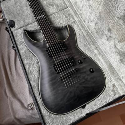 ESP LTD H7-2015 40th Anniversary 2015 - See Thru Black Satin image 8