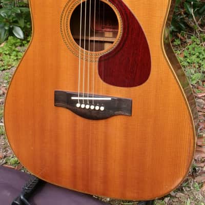 Yamaha FG-500 Red Label 1971 - Rare Japanese Vintage + Original Yamaha Hard Case image 2
