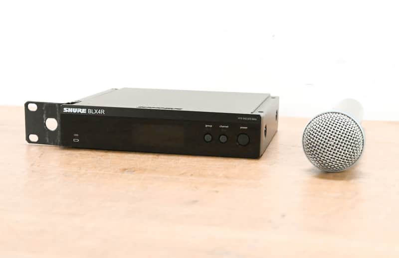 Shure BLX24R/B58 Handheld Wireless System - H10 Band (NO POWER SUPPLY) CG012L4 image 1