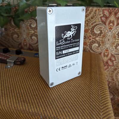 EarthQuaker Devices Spatial Delivery Sample & Hold Envelope Filter V2 2017 - Present - White Sparkle / Orange Print image 2