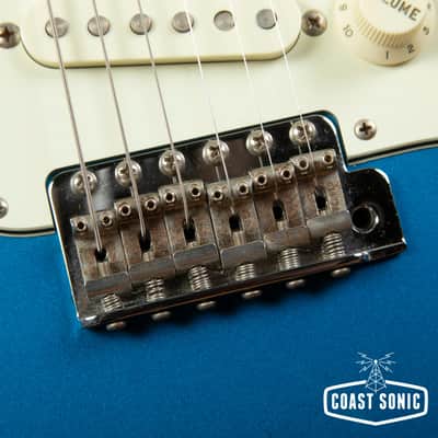 2017 Fender Traditional 60s Stratocaster Candy Blue Made in Japan MIJ image 15