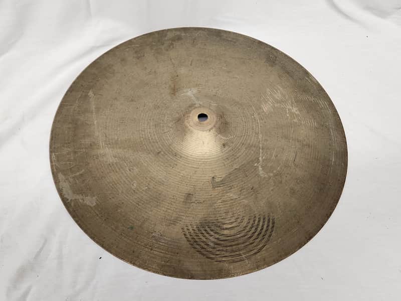 Vintage Sabian Block Hollow Logo 16" Crash Cymbal image 1