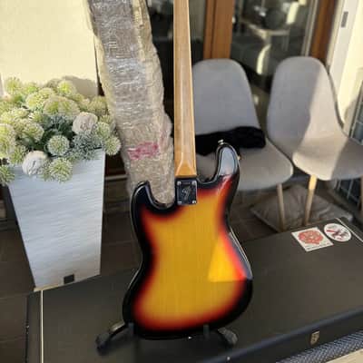 1966 Fender Jazz Bass – Vintage Original | Stunning Aged Sunburst Refinish image 5