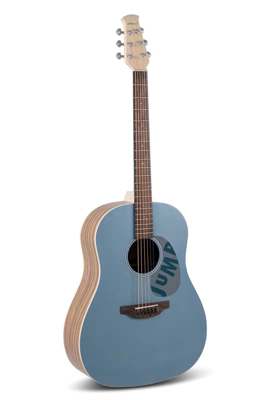 Ovation Applause Jump Series Dreadnought Acoustic guitar, Lagoon-Blue (AAS-69-B) image 1