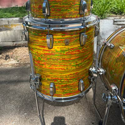 Ludwig Classic Maple Fab Kit - Citrus Mod image 2