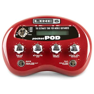 Line 6 Pocket Pod - Guitar Amp Modelling & Effect Processor -- No USB cable Included image 4