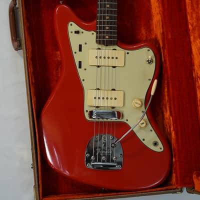 1962 Fender Jazzmaster Dakota Red OHSC image 7